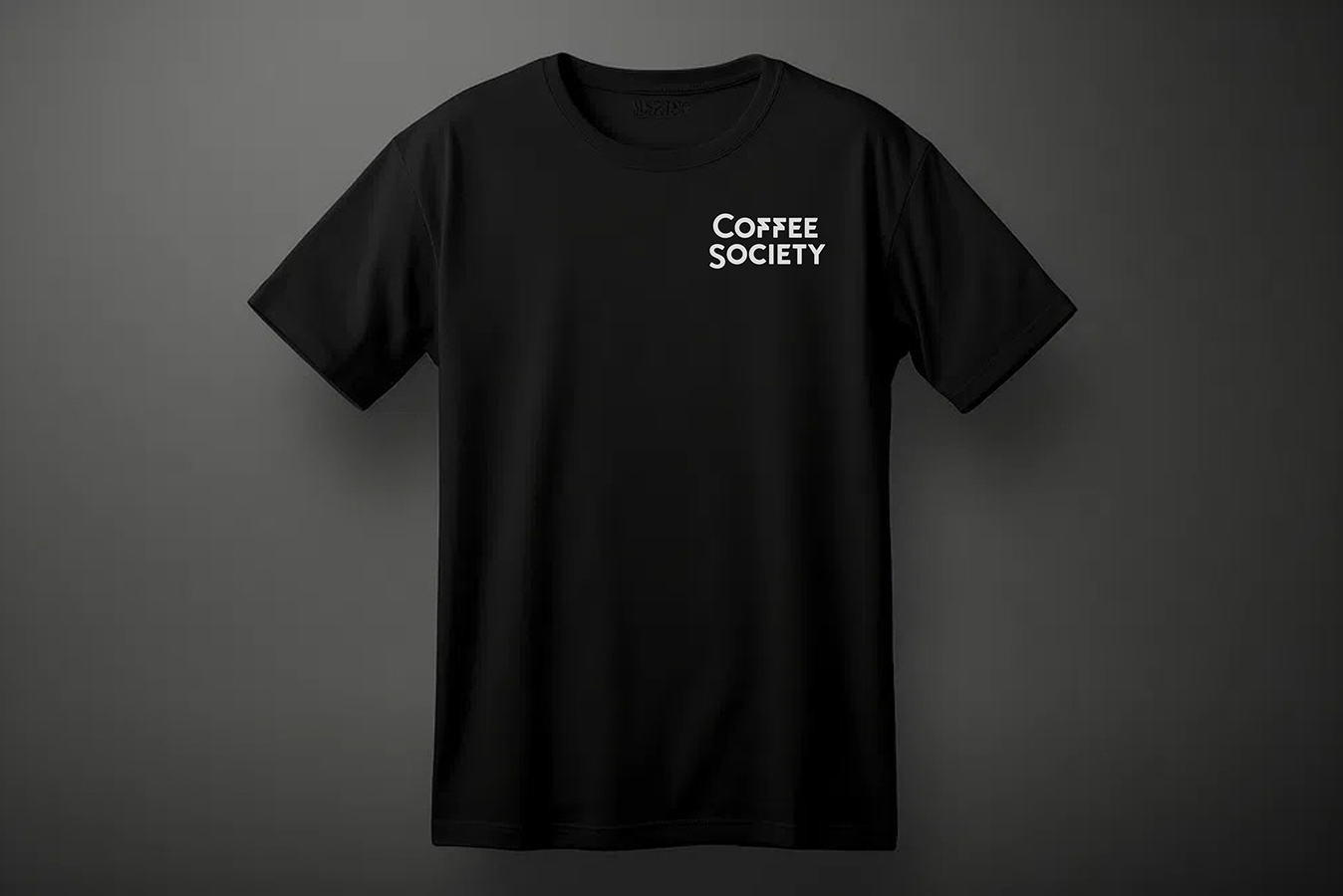 coffee society branded shirt